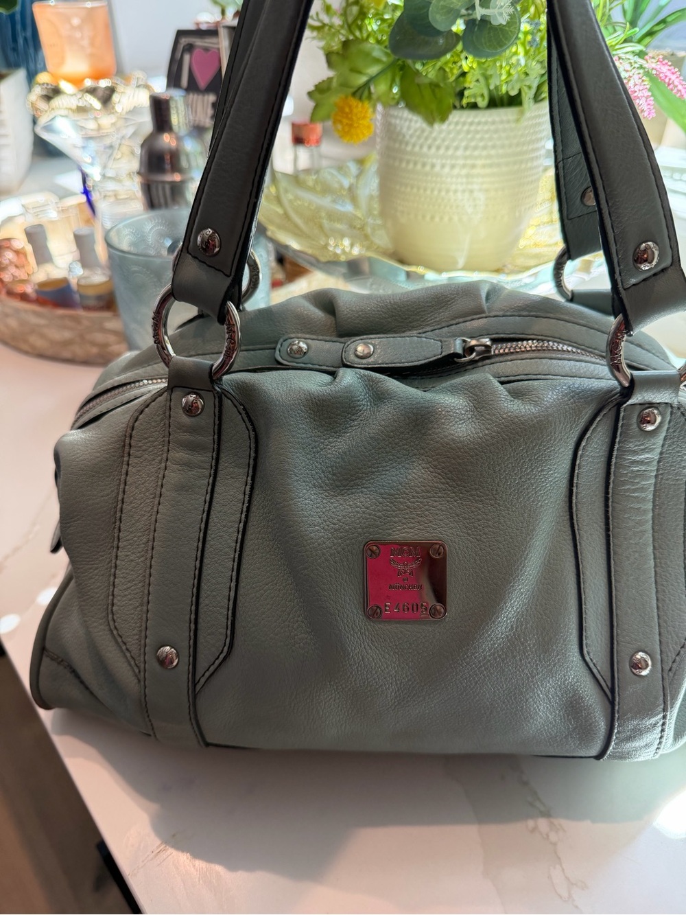 Authentic MCM Leather Bag